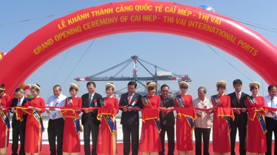 В Бариа-Вунгтау открылся международный морской порт «Каймеп-Тхивай» - ảnh 1